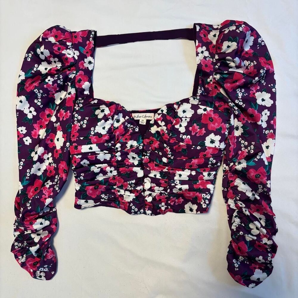 For-love-lemons Women's multi Crop-top